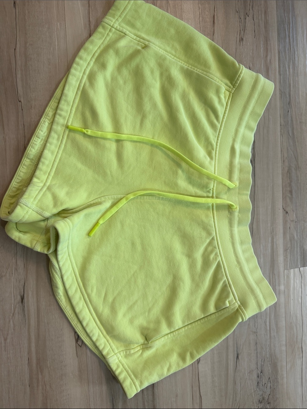 Women’s Neon Yellow Inner Glow shorts